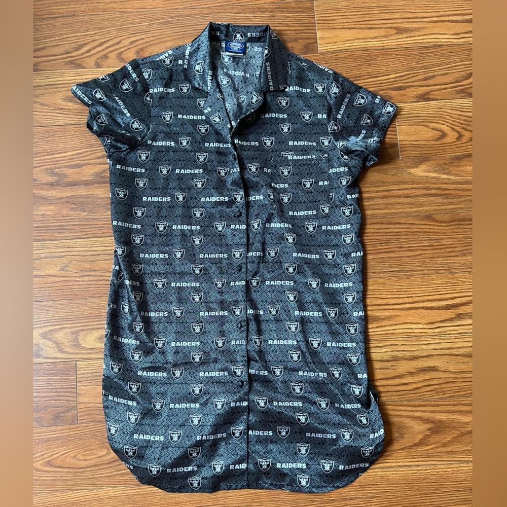 Las Vegas Raiders Night Gown Pajamas